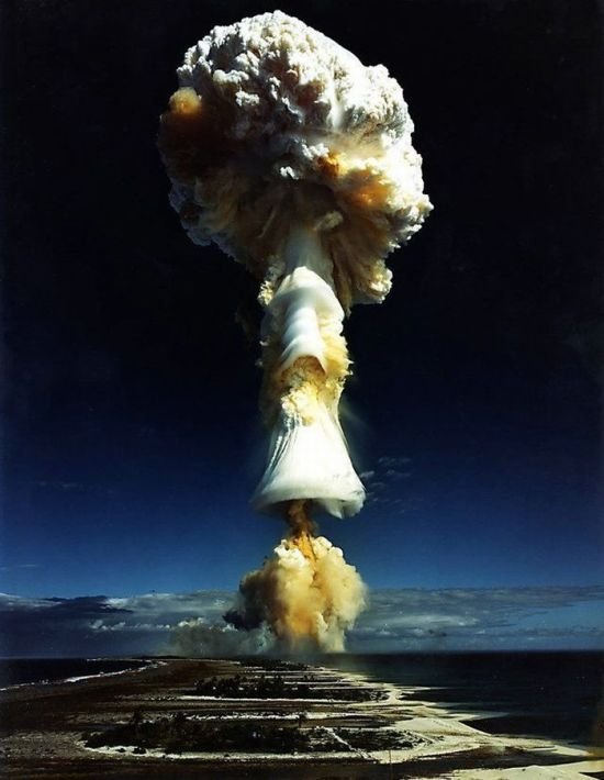 photo of nuclear explosion