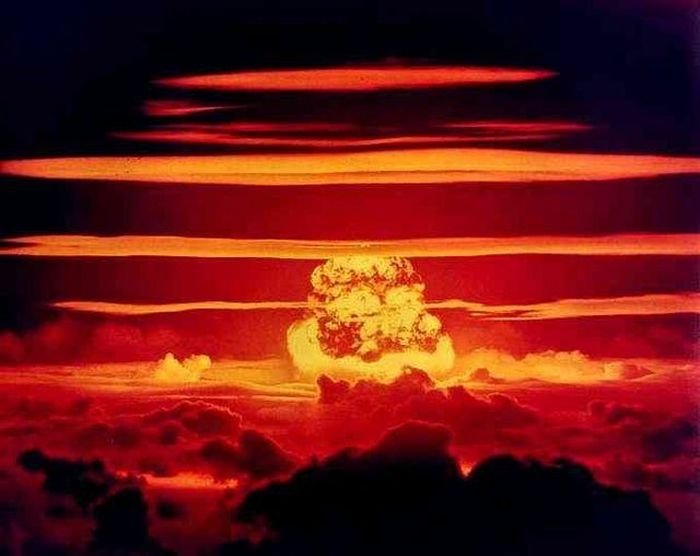 photo of nuclear explosion