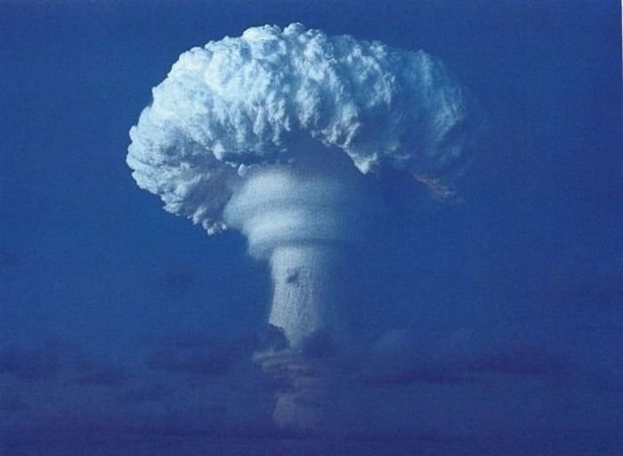 photo of nuclear explosion