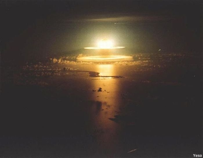 photo of nuclear explosion