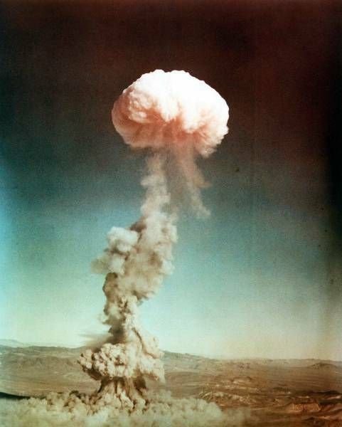 photo of nuclear explosion