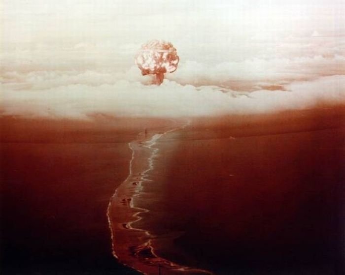 photo of nuclear explosion