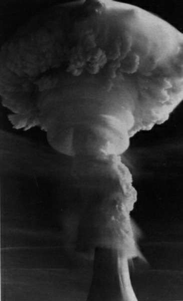 photo of nuclear explosion