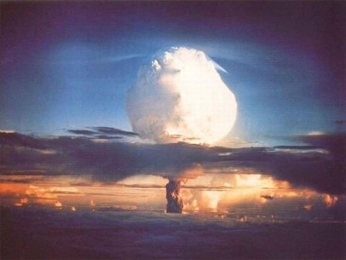 photo of nuclear explosion