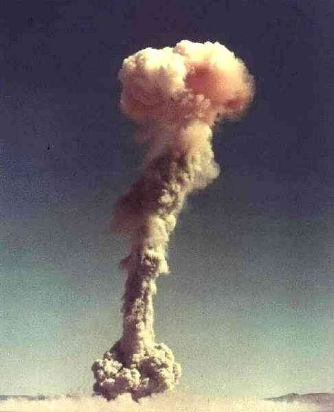 photo of nuclear explosion