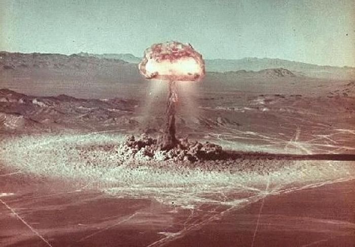 photo of nuclear explosion