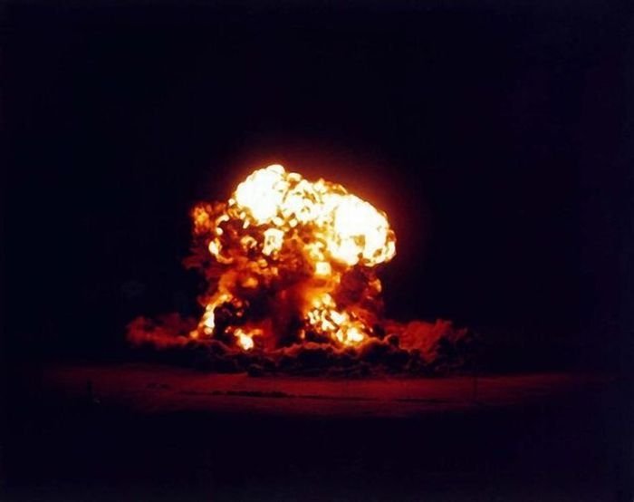 photo of nuclear explosion