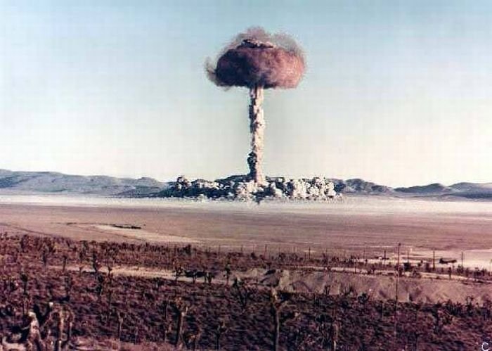 photo of nuclear explosion