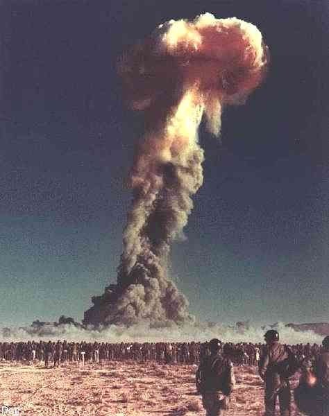 photo of nuclear explosion