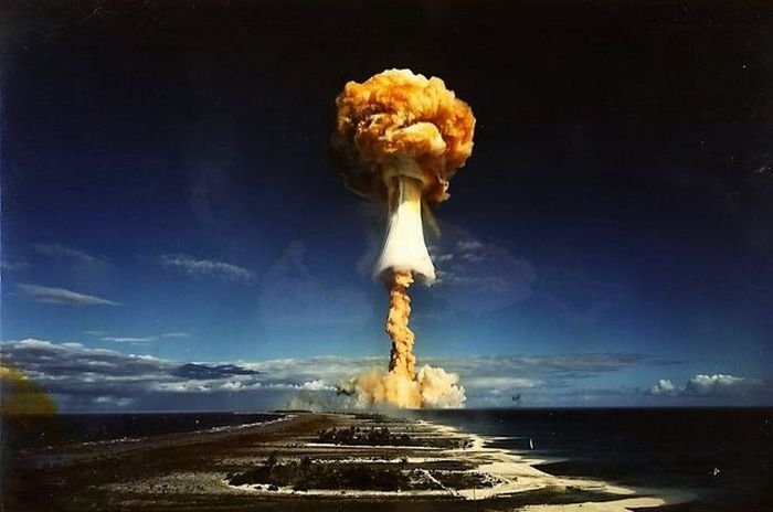 photo of nuclear explosion