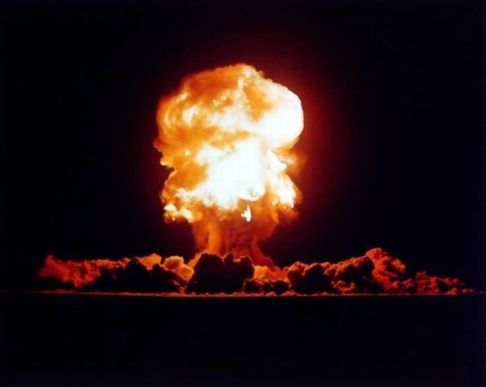 photo of nuclear explosion