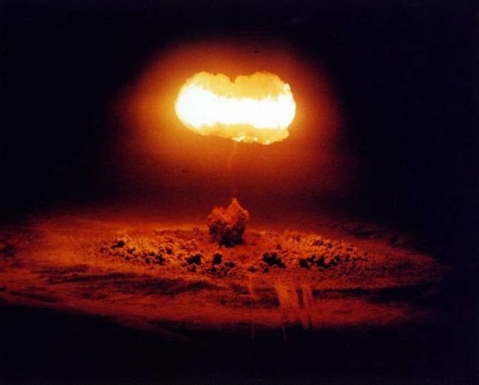 photo of nuclear explosion