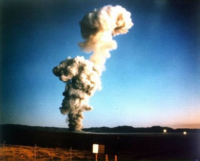 photo of nuclear explosion