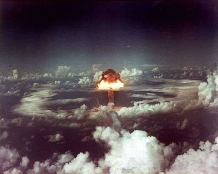 photo of nuclear explosion