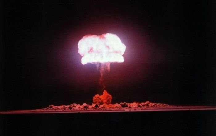 photo of nuclear explosion