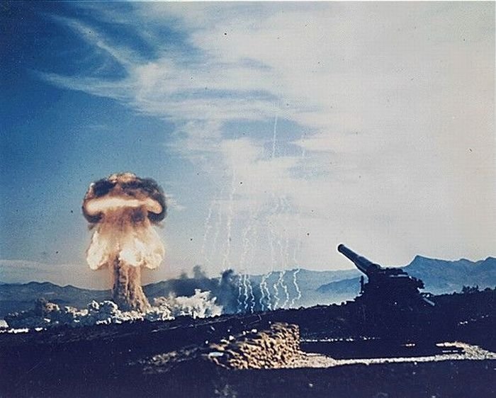 photo of nuclear explosion