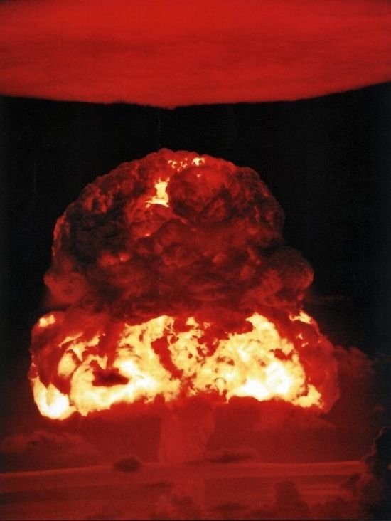 photo of nuclear explosion