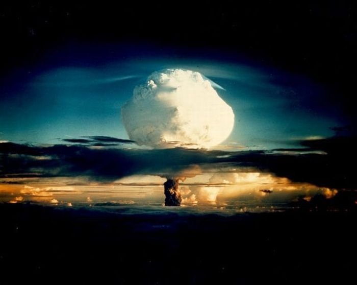 photo of nuclear explosion