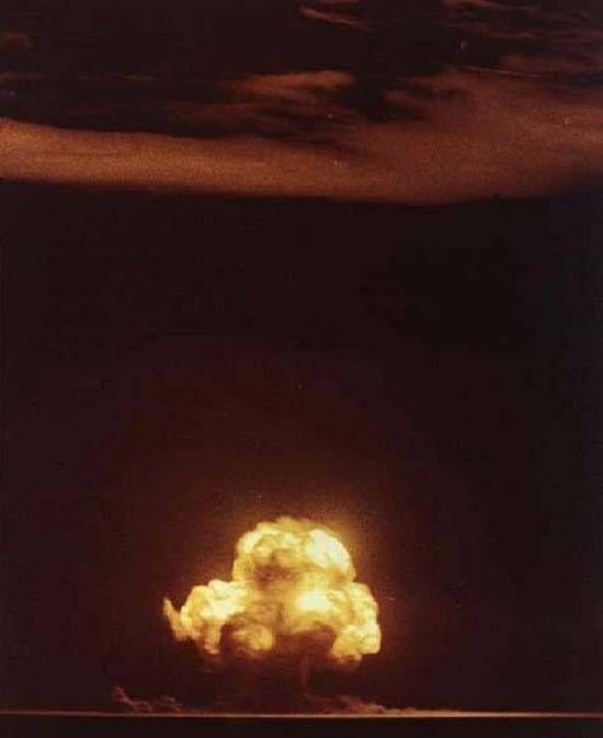 photo of nuclear explosion