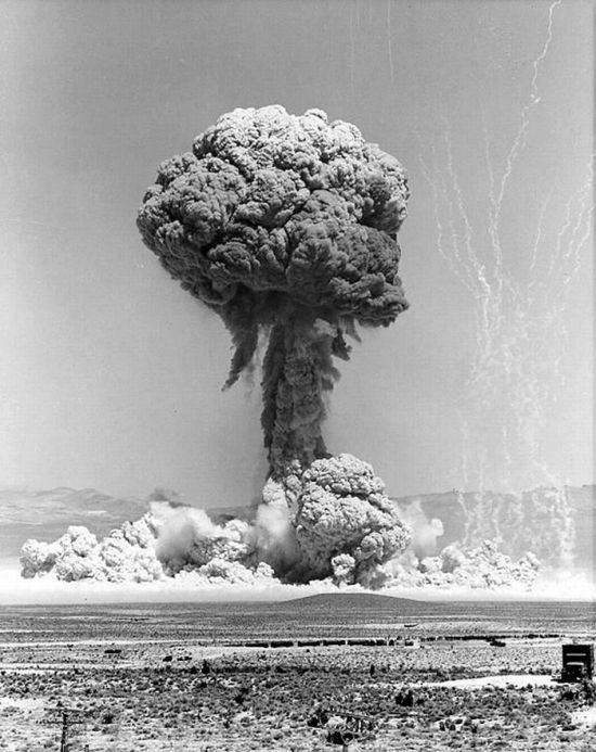 photo of nuclear explosion