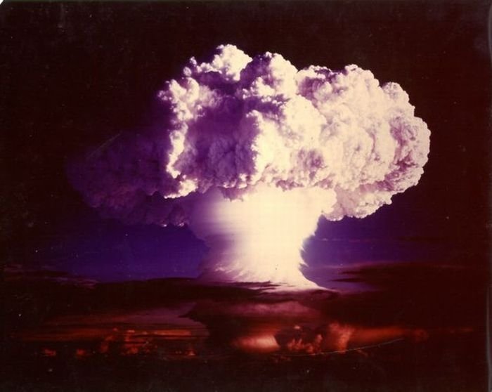 photo of nuclear explosion