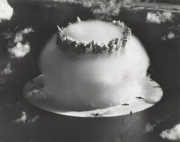 photo of nuclear explosion