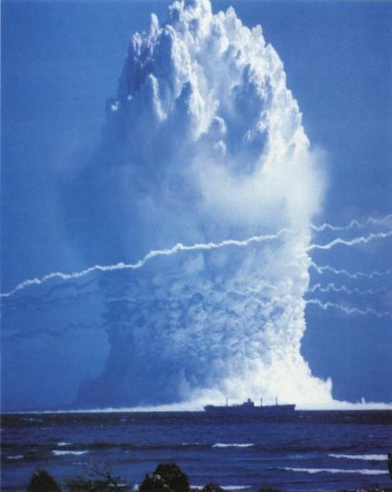 photo of nuclear explosion