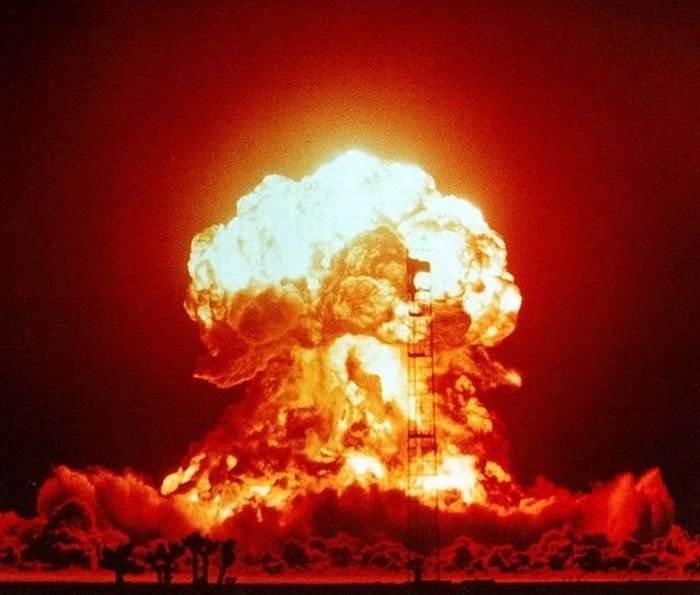 photo of nuclear explosion