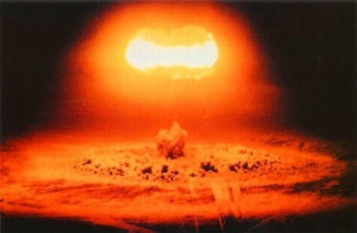 photo of nuclear explosion