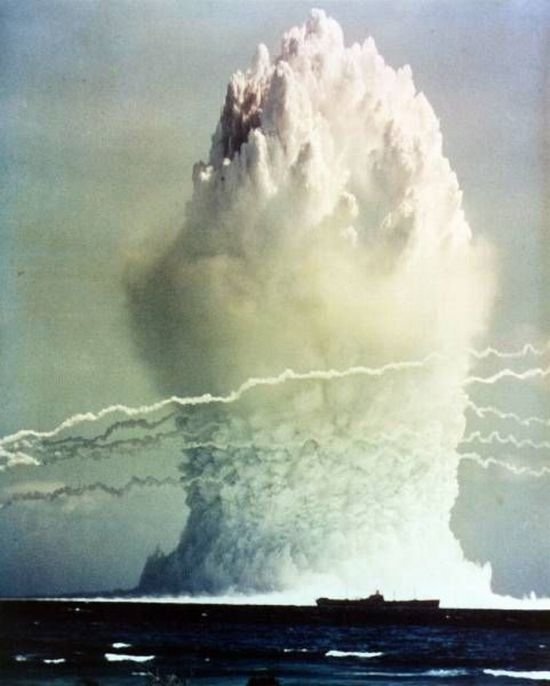 photo of nuclear explosion
