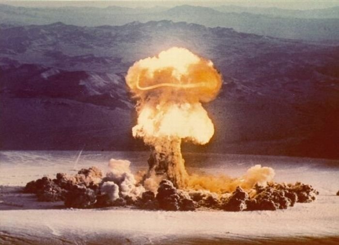 photo of nuclear explosion