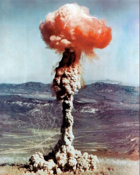 photo of nuclear explosion