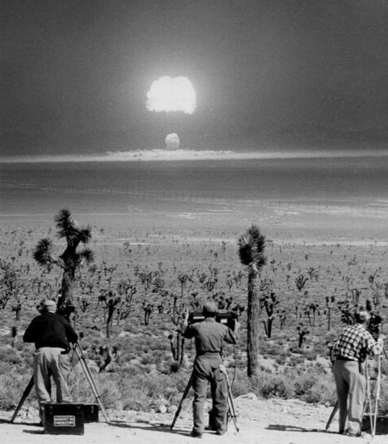 photo of nuclear explosion