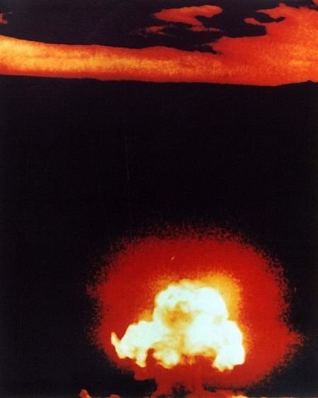 photo of nuclear explosion