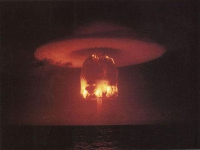 photo of nuclear explosion