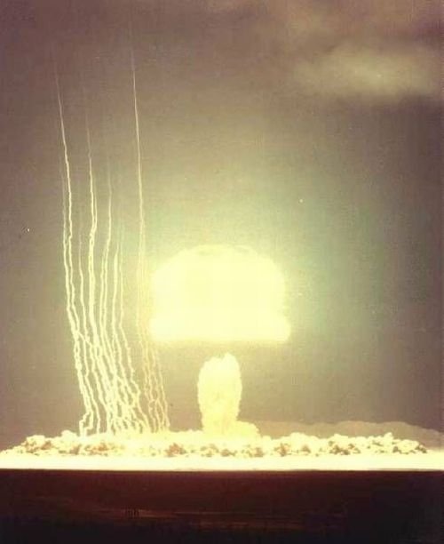 photo of nuclear explosion