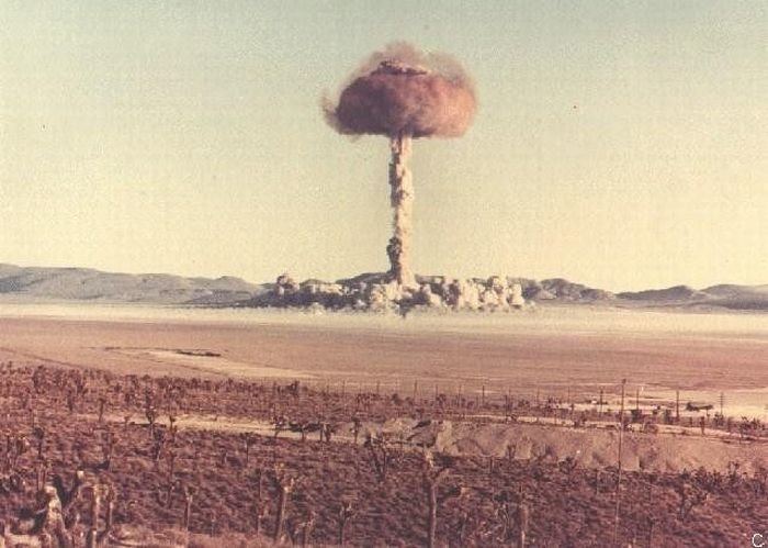 photo of nuclear explosion