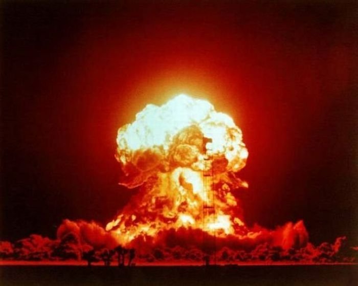 photo of nuclear explosion