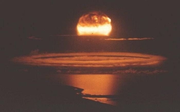 photo of nuclear explosion