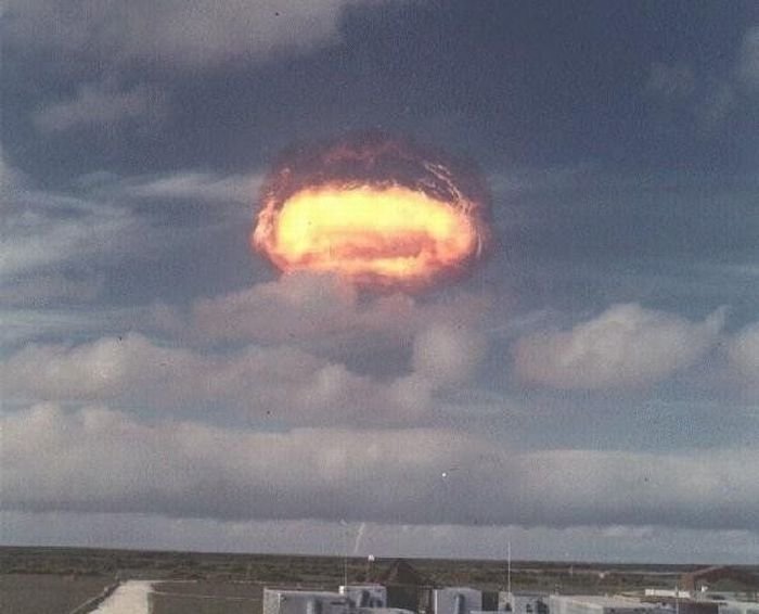 photo of nuclear explosion