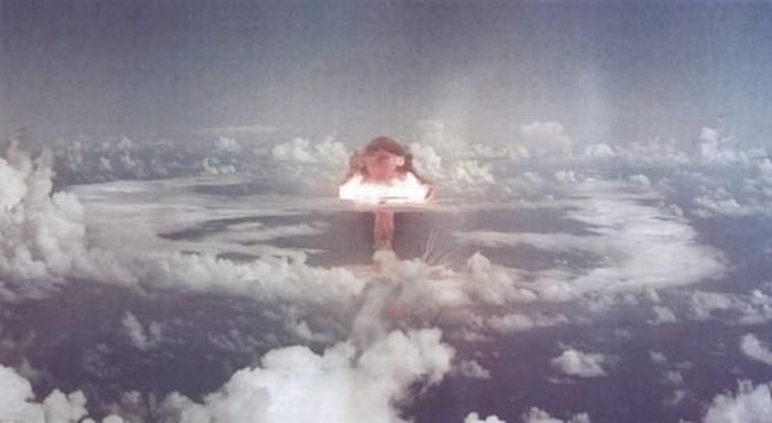 photo of nuclear explosion