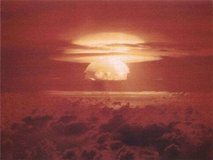 photo of nuclear explosion