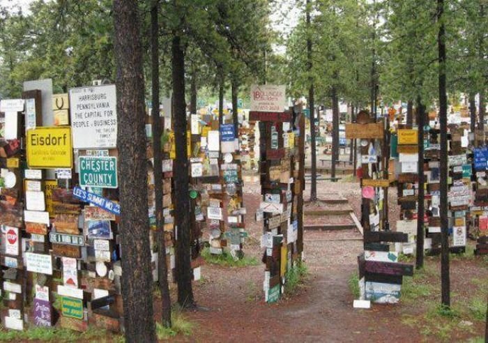 Sign Post Forrest, Watson Lake, Yukon, Alaska, United States