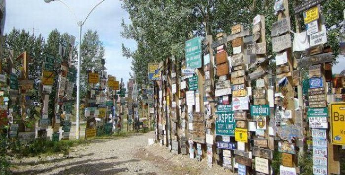 Sign Post Forrest, Watson Lake, Yukon, Alaska, United States