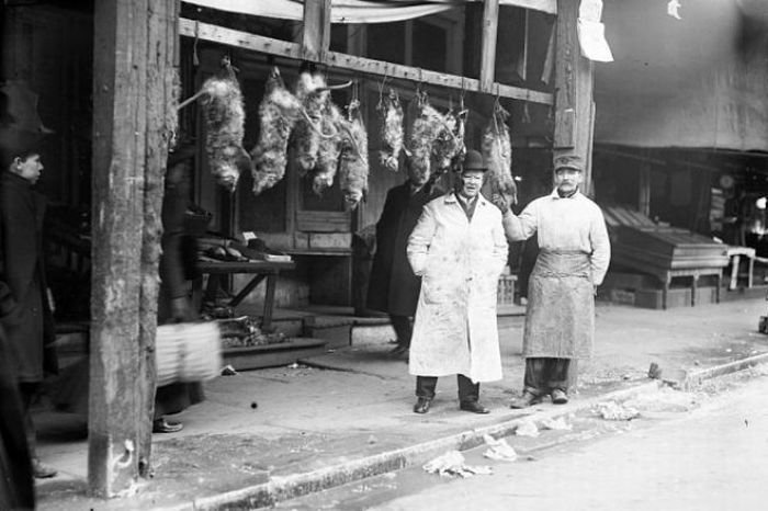 History: Black and white photos of New York City, United States