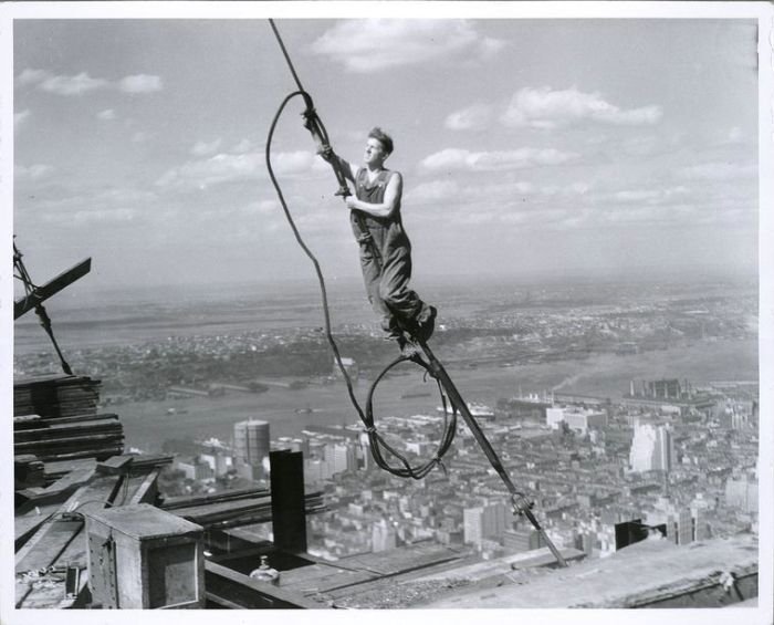 History: Construction of Empire State Building