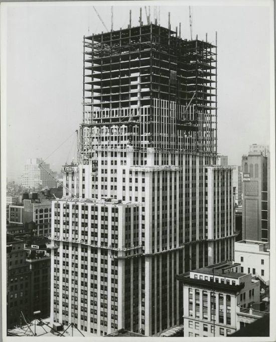 History: Construction of Empire State Building