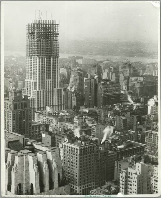 History: Construction of Empire State Building