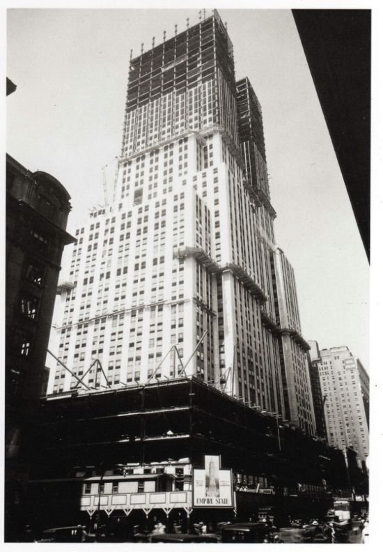 History: Construction of Empire State Building