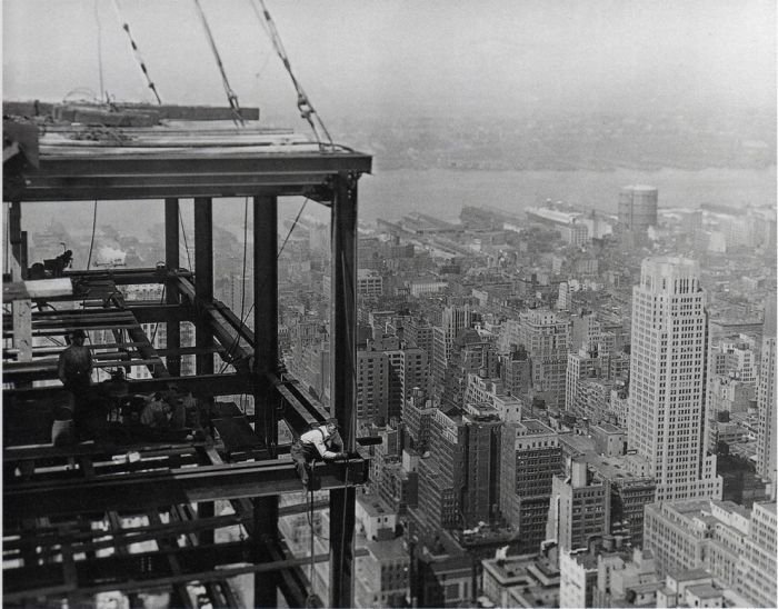 History: Construction of Empire State Building